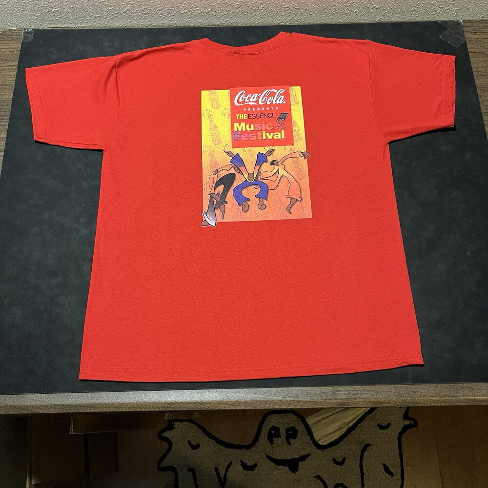 Lauryn Hill Essence Music Festival Shirt Coca-Cola Vintage 90s Music Bottle Top
